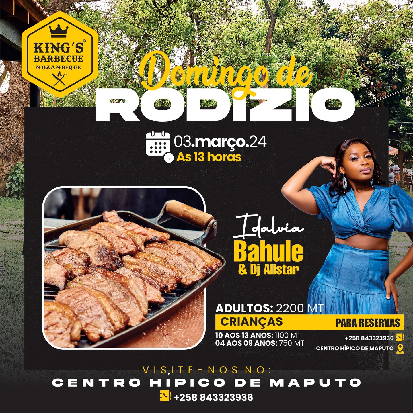 Restaurante Kings BBQ Mozambique
